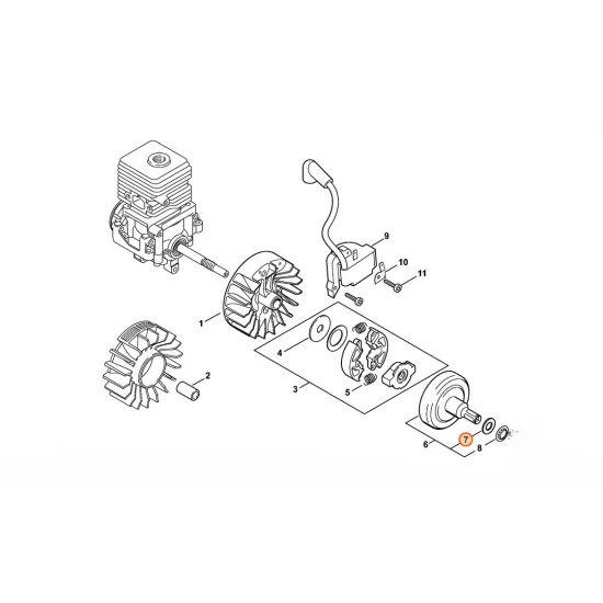 STIHL  Podkładka 4140 162 8901